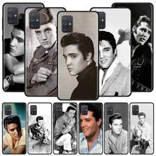 Чехол Elvis Presley для Samsung Galaxy A51 A71 M31 A41 A31 A11 A01 M51 M21 M11 M40 черный мягкий чехол для телефона Fundas 2024 - купить недорого
