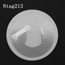 Etiqueta Adhesiva NTAG213 NFC, etiqueta RFID para tarjeta de Control de acceso, 10 Uds. 2024 - compra barato