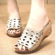 Doratasia Hollow Out Dropship Comfortable Wedges Heels Platform summer sandal shoes slippers women 2024 - buy cheap