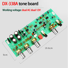 KYYSLB 338 Dual AC Dual 12V DX338A Series Front Tuning Board Power Amplifier Front Board Preamp Amplifier Tone Board 2024 - buy cheap
