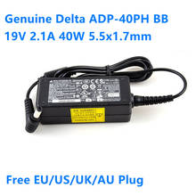 Genuíno 40w 19v 2.1a ADP-40PH bb ab PA-1400-26 A13-040N3A ac adaptador para acer aspire um d255 532h portátil fonte de alimentação carregador 2024 - compre barato