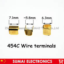 Cablagem Conectores terminais, terminais de 454.OC 3--6 mm2 sq, terminal de cobre Conjunta para Carro motocicleta etc. 2024 - compre barato