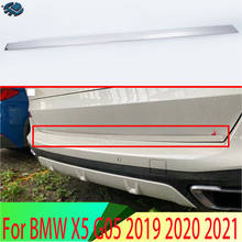For BMW X5 G05 2019 2020 2021 Stainless Steel Tail Gate Door Cover Trim Rear Trunk Molding Bezel Styling Sticker Garnish 2024 - buy cheap