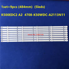 Новинка, Светодиодная лента для подсветки 50USK1810T2 50PUT6023 K500WDC2 A2 4708-K50WDC-A2113N11, 45 шт./лот, 5 светодиодов (6 в), 485 мм 2024 - купить недорого