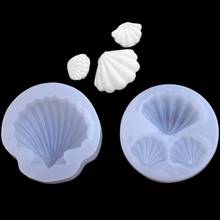 Mini Mini 3D Seashell Shape Epoxy Resin UV Glue Crafts Silicone Mold Creative DIY Art Pendant Brooch Jewelry Tool Manual Gift 2024 - buy cheap