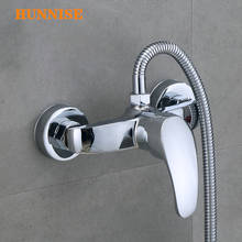 Copper/Zinc Alloy  Bathroom Wall Mounted Hot & Cold Shower Mixer Valve Single Handle Bath Shower Faucet Mixer Tap Shower Mixer 2024 - buy cheap