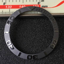 Peças de reposição para relógio convexo, peça de substituição para relógio de cerâmica rlx ia-master inclinada com moldura de 38*30.6mm 2024 - compre barato