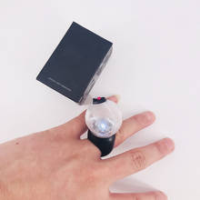 Светящееся кольцо Kpop, светящееся кольцо, светящаяся палочка для мальчиков, для концертов, для фанатов, подарок, светящиеся игрушки, ломо-карта 2024 - купить недорого
