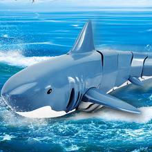 Tubarão rc de controle remoto, de 21cm para crianças, brinquedo com bateria de longa duração de 20 minutos, para verão, água, peixe, brinquedo para crianças 2024 - compre barato