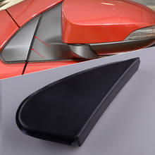 Tapa de cubierta de triángulo de esquina de espejo retrovisor izquierdo delantero de coche, negro, compatible con Toyota Corolla 60118-02170 2014 2015 2016 2024 - compra barato