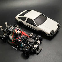 MINI-D1/28 RC Mini Drift Racing 4WD Remote Control Electric Model Racing Car 86 Mosquito Car Kit Version 2024 - buy cheap