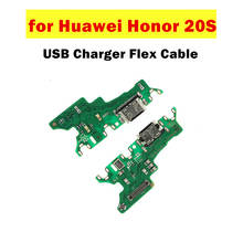 for Huawei Honor 20S USB Charger Dock Connect Connecting Charging Flex Cable Repair Spare Parts Test QC 2024 - buy cheap