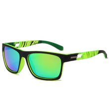 Óculos de sol polarizado masculino, óculos quadrados polarizados de marca com design vintage para homens, óculos escuros com proteção uv400 2024 - compre barato