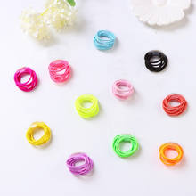 10pcs/lot 3CM Baby Hair Accessories girls Rubber bands Scrunchy Elastic Hair Bands kids baby Headband decorations ties Gum 2024 - buy cheap