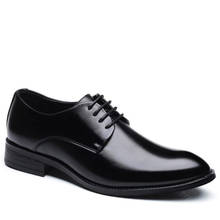 Whoholl/мужские свадебные туфли мужские модельные туфли из микрофибры с острым носком в деловом стиле мужские оксфорды на плоской подошве; Размеры 39-48 2024 - купить недорого