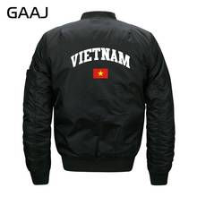 GAAJ Vietnam Flag Jackets Men Waterproof Fashion Jacket Military Style For Male Plus Size Militar Parka Casual Windbreak #4F25B 2024 - buy cheap