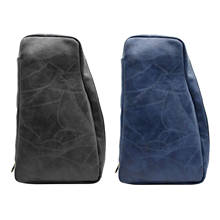 Barber PU Leather Sling Backpack Salon Styling Tools Storage Shoulder Bag 2024 - buy cheap