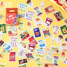 Good food Bullet Journal-pegatinas decorativas para caja, etiqueta de palo de Scrapbooking, diario, papelería, álbum, pegatinas japonesas 2024 - compra barato