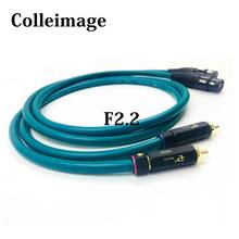 Hifi Audio Cable 2 Rca  Female to Xlr  3 Pin 2 XLR to 2 RCA Interconnect Cable 2024 - buy cheap