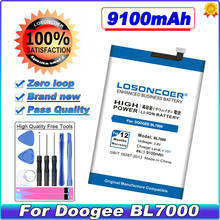 LOSONCOER BL7000 9100mAh Battery For DOOGEE BL7000 Smart Phone Battery~In Stock 2024 - buy cheap