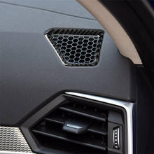Внутренняя наклейка из углеродного волокна рамка Накладка для BMW G20 G28 7th 3 серии M3 2019 + воздушный кондиционер Внешняя рамка наклейка 2024 - купить недорого