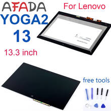 13.3 "display lcd para lenovo yoga2 13 display lcd painel da tela de toque digitador assembléia b133han02.0 lp133wf2 spa1 substituição 2024 - compre barato