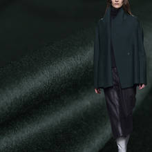 Waxberry-abrigo de lana de cachemir para mujer, prendas de vestir de color verde oscuro, color blanco, tela artesanal, envío gratuito 2024 - compra barato