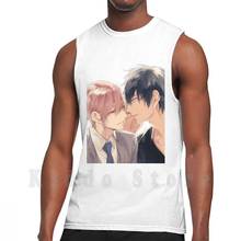 Ten Count-Close tank tops vest 100% Cotton Shirotani Kurose Ten Count Tencount Anime Manga Yaoi Bl Bishounen Takari 2024 - buy cheap