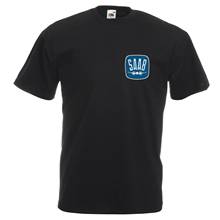 2019 engraçado saab ar t-camisa clássico entusiasta do carro várias cores unisex t 2024 - compre barato