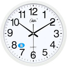 Relógio de parede branco com mecanismo de quartzo, relógio de parede para quarto e escritório, em oferta 2024 - compre barato
