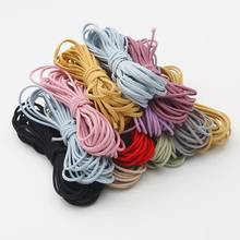 5m/Lot 2/3/3.5mm Round High Elastic Band Sewing Rubber Band Waist Band Stretch Rope Elastic Ribbon Line DIY Sewing Accessories 2024 - buy cheap