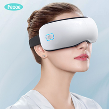 Feooe Eye Massager Protector Intelligent Bluetooth Music Hot Compress Mask Myopia Fatigue Air Bag Kneading for Kids Adult 2024 - buy cheap