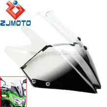 Para-brisa para kawasaki z750 z750r 2007 2008 2009 2010 2011 2012., para-brisa esportivo de rua com defletor de ar. 2024 - compre barato