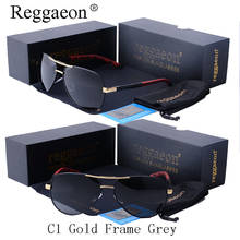 Reggaeon-gafas de sol clásicas para hombre, lentes de sol polarizadas de diseñador de marca, accesorios para hombre, 2020, 8725 2024 - compra barato