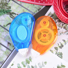 Roller Pen Glue Double Sided Tape 1 Pcs Blue / orange Adhesive Transfer Refillable 2024 - buy cheap