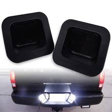 Luzes de led para placa de carro, para dodge ram 1500, 2500, 3500, 2003 e 2016-2018, placa de carro de fumaça 2024 - compre barato