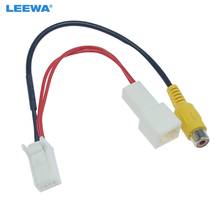 LEEWA 10pcs Car Rear Camera Video Plug Converter Cable Adapter For Dongfeng Fengguang 360/370 Parking Reverse Wiring #CA6106 2024 - buy cheap