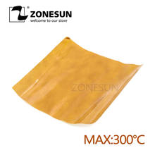 Zonesun 2.5x61cm que carimba o uso da máquina conecta o molde à fita adesiva da placa de aquecimento, adesivos dobro dos componentes 2024 - compre barato