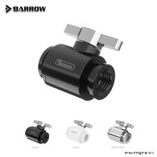 BARROW Water Valve Switch Aluminium Handle Double G1/4' Inner Female to Female Switch F to F Interface Metal V TTQFS-V1 2024 - buy cheap