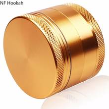 Herb Grinder Aluminum Alloy grinder  Weed Tobacco Smoke Portable 50mm for Hookah Shisha Glass Pipe Water Pipe 2024 - buy cheap