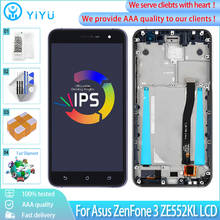 5.5" AAA Quality For Asus ZenFone 3 ZE552KL LCD Display Touch Screen Digitizer Panel Assembly With Frame Replacement Parts 2024 - buy cheap