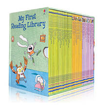 Conjunto de livros ilustrados para bebês, 50 livros/conjunto, biblioteca de minha primeira leitura em inglês, palavras de infância infantil, presente para crianças 2024 - compre barato