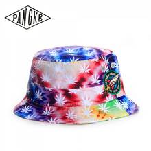 PANGKB WAVEY Bucket Hat for men women bucket cap  Leisure vacation bob hat hip hop gorros fishing fisherman hat 2024 - buy cheap