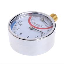 2022 New 10 Bar Temperature Pressure Gauge Meter G1/4 Thread 2 in1 Thermometer Monitor 2024 - compre barato