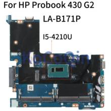 Kocoqin-placa-mãe para laptop hp probook 430 g2 I5-4210U, placa principal zpm30 vintage sr1ef ddr3 2024 - compre barato