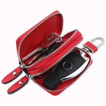 Leather Unisex Key Bag Multifunction Organizer Wallet Holder Housekeeper Car Small Key Case Keys Pouch 2024 - buy cheap