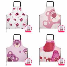 Disney lotso urso figuras de ação anime acessórios de produtos de desenho animado avental personalizado cozinhar unissex presentes 2024 - compre barato