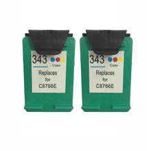 Vilaxh para HP343 Compatible con reemplazo de cartucho de tinta para HP 343 Deskjet serie 6540, 5740, 5745, 6520, 6540 460c impresora 6620 2024 - compra barato