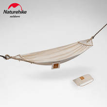 Naturehike-hamaca de lona para exteriores, diseño antideslizante, portátil, 2,5 KG, resistente al agua, para una sola persona, 250KG 2024 - compra barato