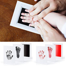 Baby Handprint Footprint Non-Toxic Newborn Imprint Hand Inkpad Watermark Infant Souvenirs Casting Clay Toys Gift 2024 - купить недорого